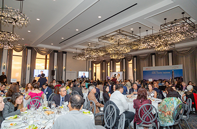 The events were attended by close to 300 guests, including consuls general and diplomats, state and city officials, members of academia and business as well as community leaders.