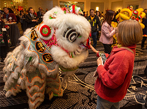 Renowned Hong Kong Magician Helps Ring in Year of Rabbit at Spring Receptions 