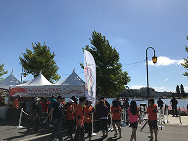 The Hong Kong Booth at the Northern California International Dragon Boat Festival